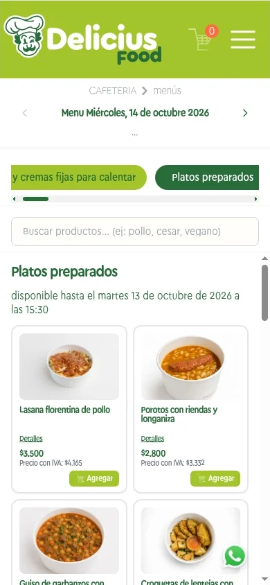 La tienda B2B en el celular