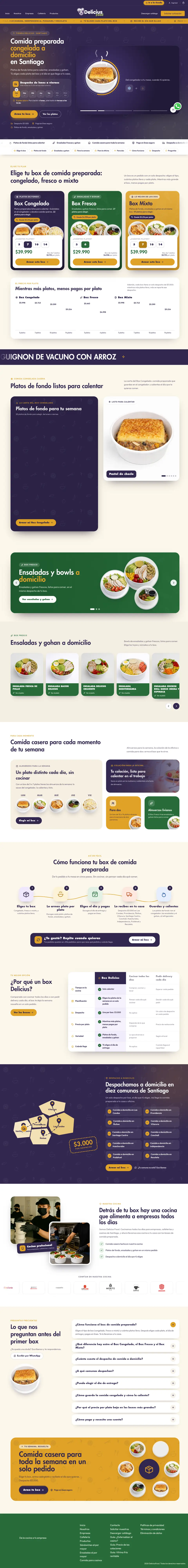La tienda de Delicius Food: comida preparada a domicilio